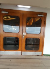External view of outer door