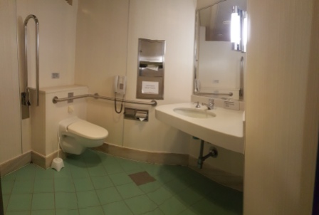 Accessible washroom