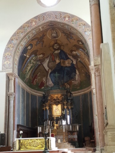 Inside Messina Cathedral